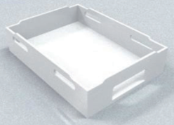 Лоток для мешка для хранения жидкостей 2D, ПЭВП